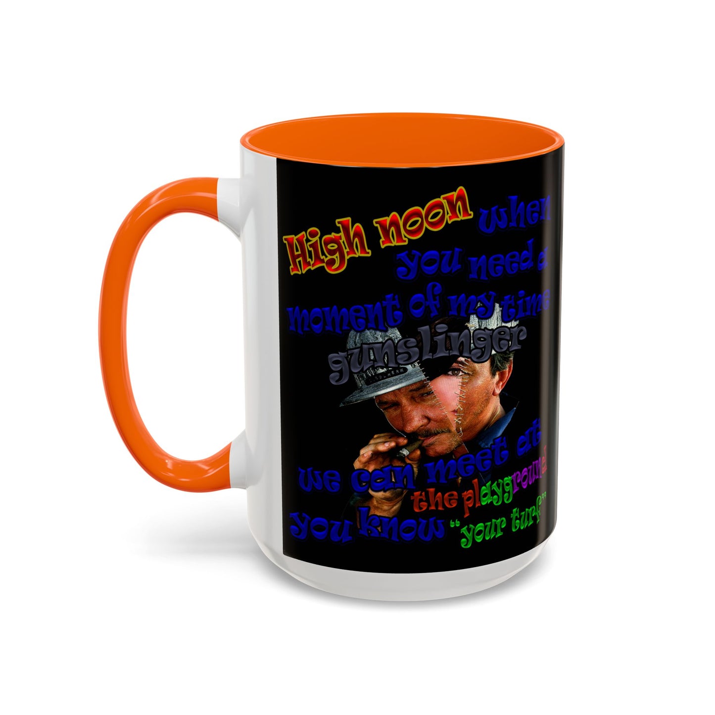 high noon - Accent Mug (black)