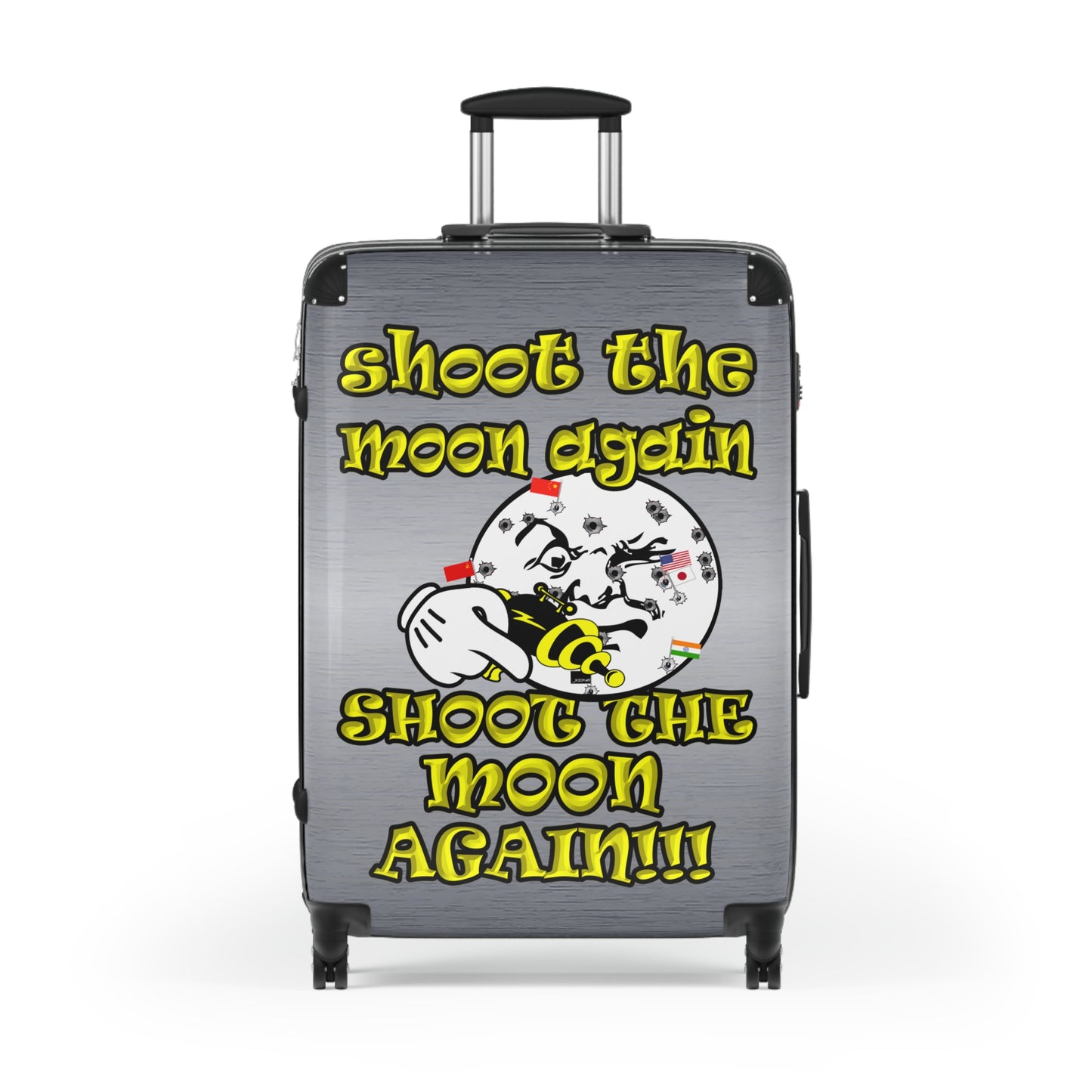 shoot the moon again - Suitcase (brushed nickel)