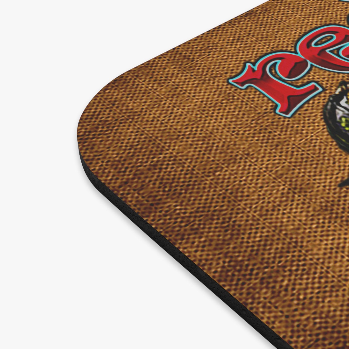 rw&b lives matter - Mouse Pad (Rectangle) (brown papyrus)