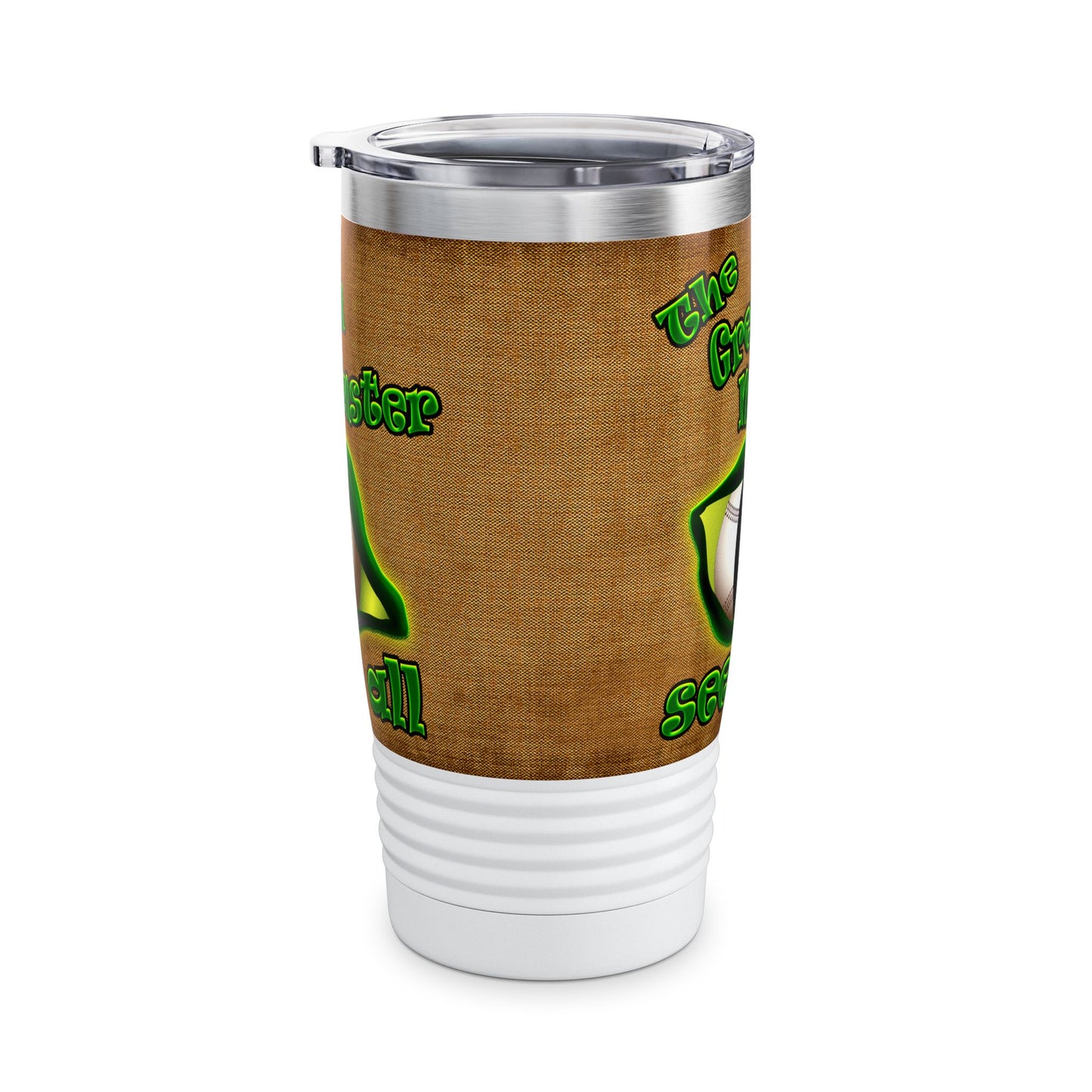 green monster - Ringneck Tumbler, 20oz (brown papyrus)
