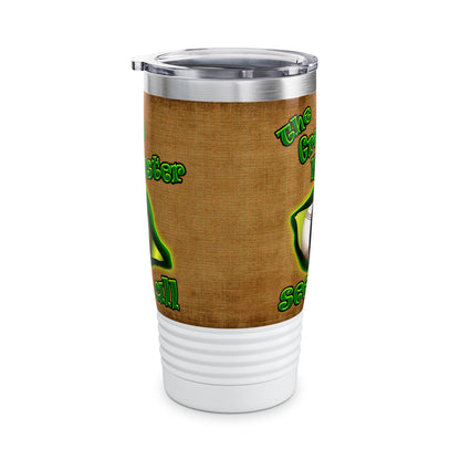 green monster - Ringneck Tumbler, 20oz (brown papyrus)