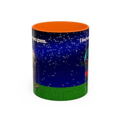 I don't care that your grey - Accent Mug ('snoops' background)