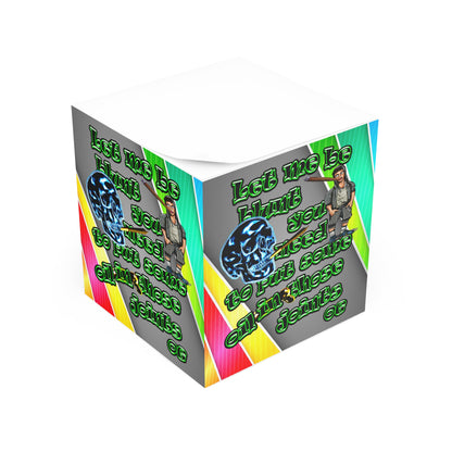 og - note cube (rainbow split)