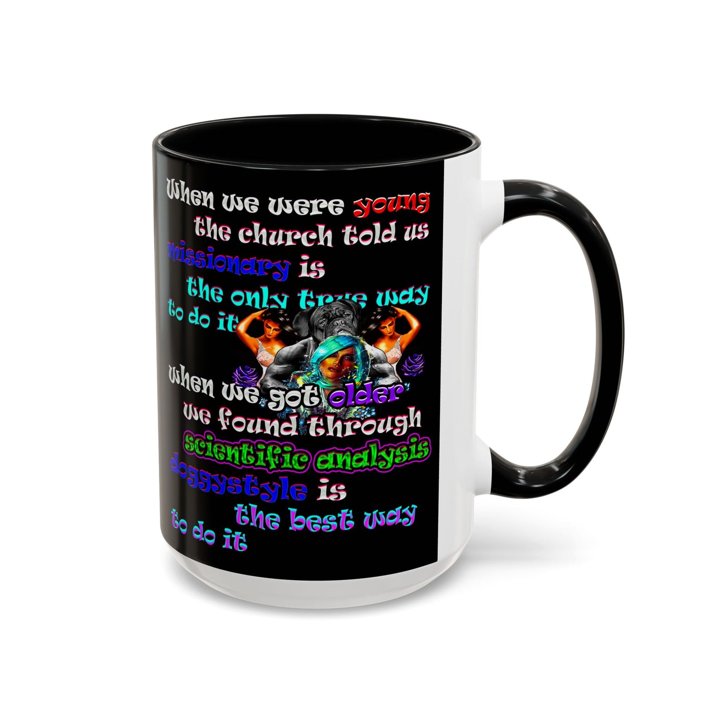 doggystyle - Accent Mug (black)