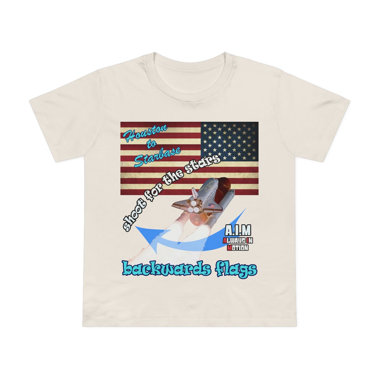 shoot for the stars - Women’s Maple Tee