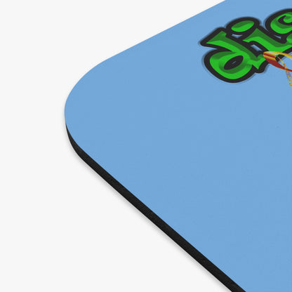 disc jockey - Mouse Pad (Rectangle) (light blue)