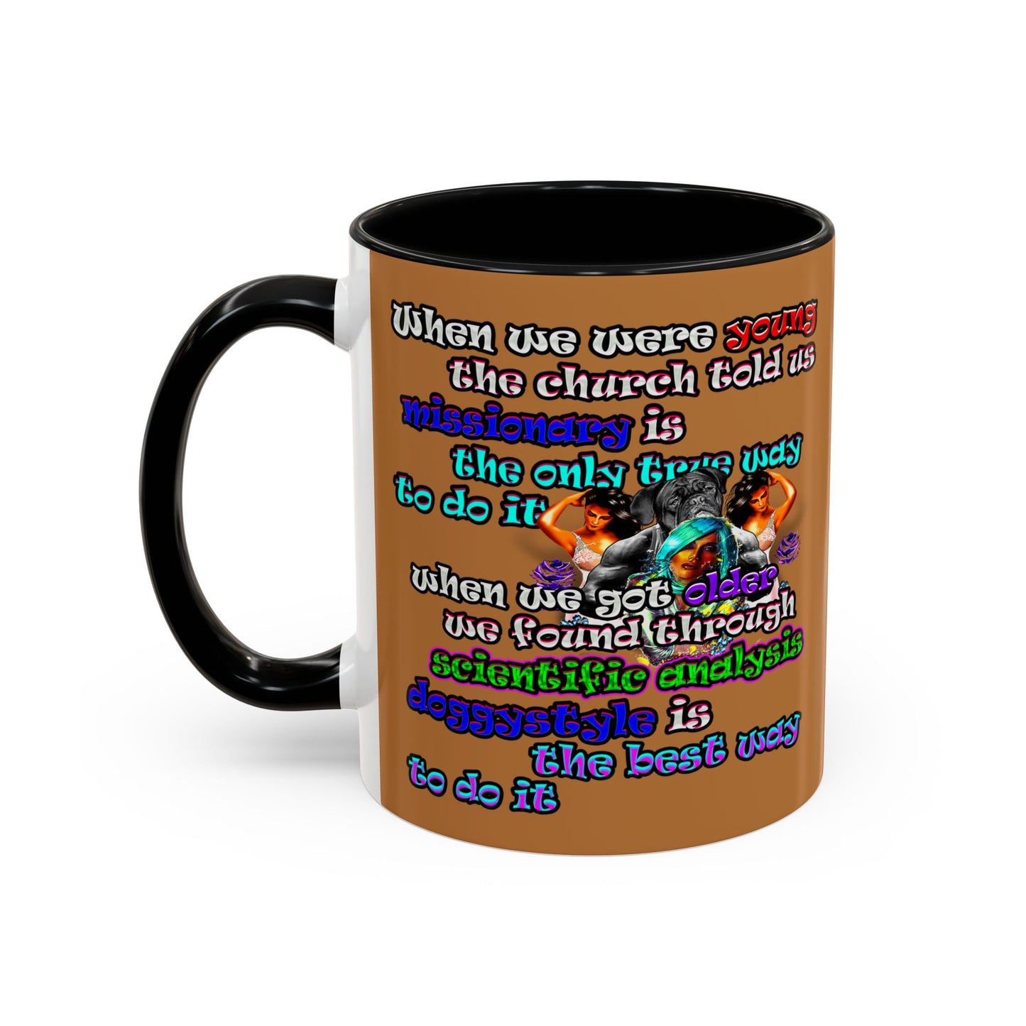doggystyle - Accent Mug (light brown)