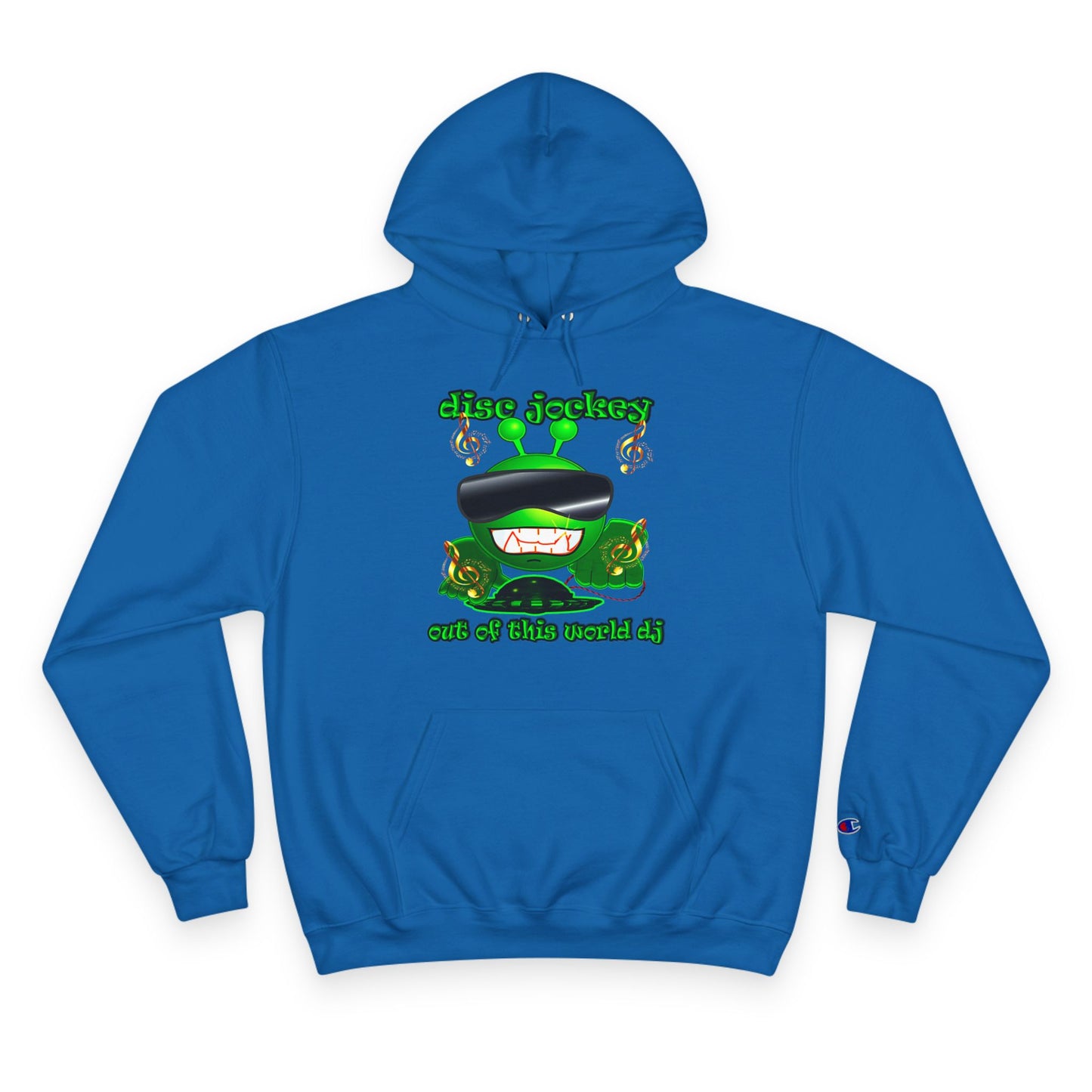 disc jockey - Champion Hoodie