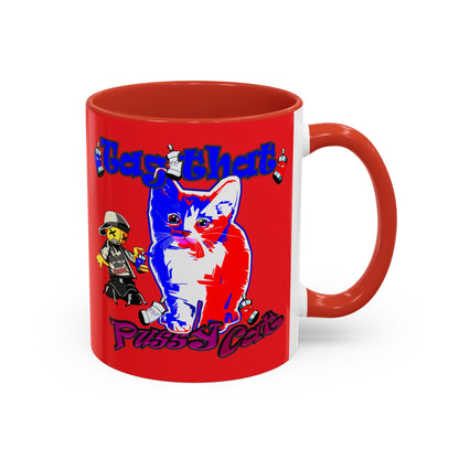 tag that - Accent Mug (red)