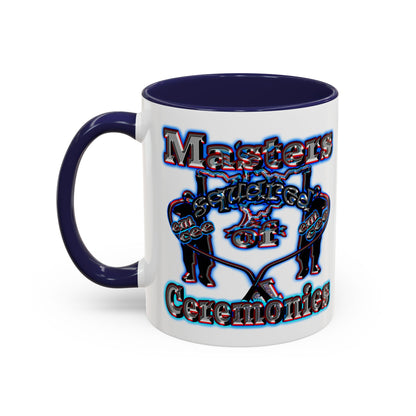 em cee squared - Accent Mug (white)