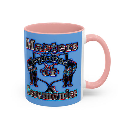 em cee squared - Accent Mug (light blue)