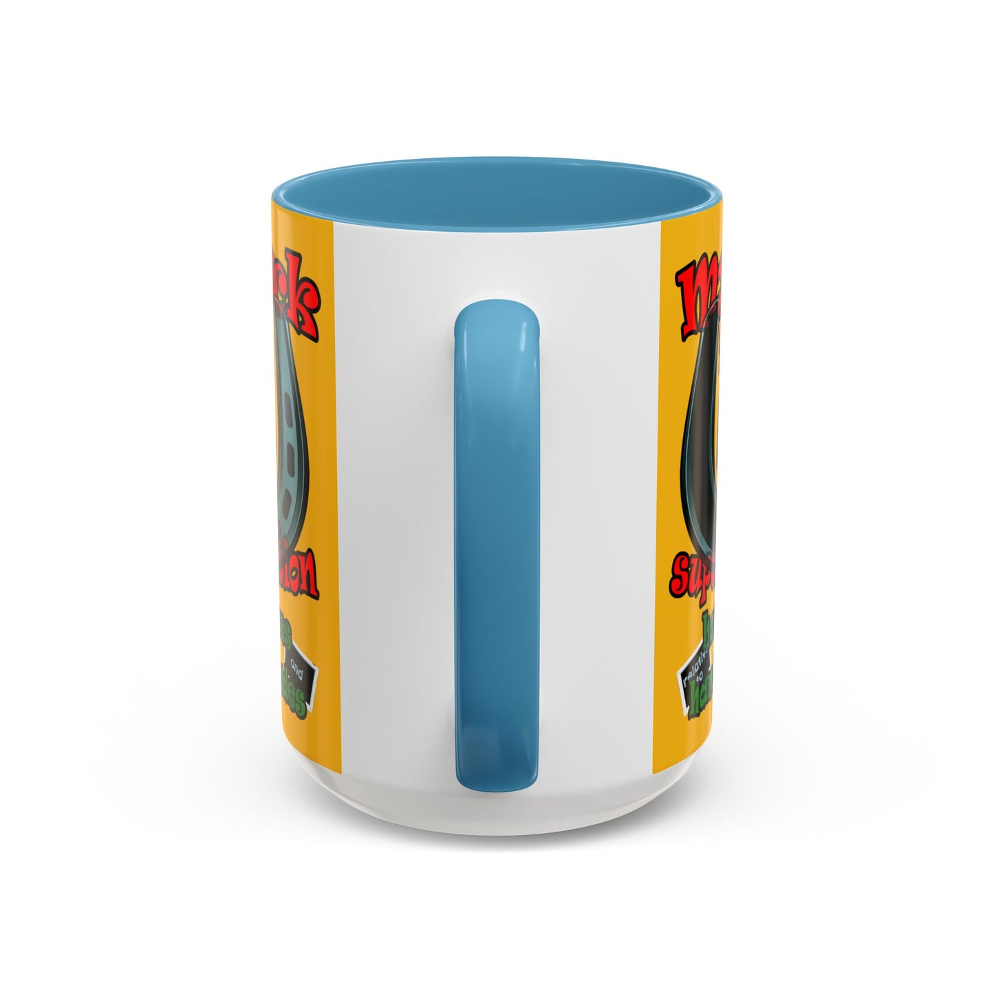 my luck - Accent Mug (yellow)