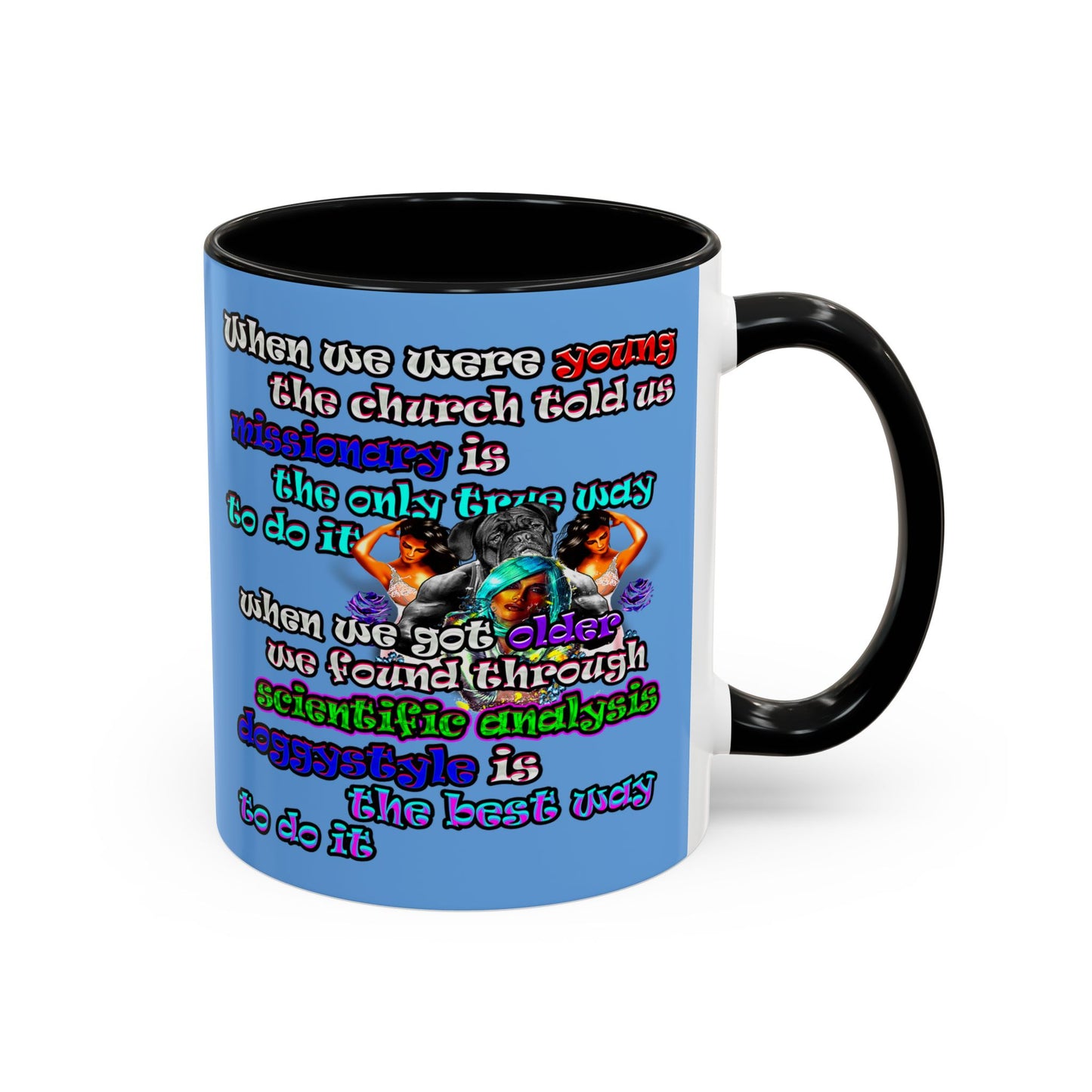 doggystyle - Accent Mug (light blue)