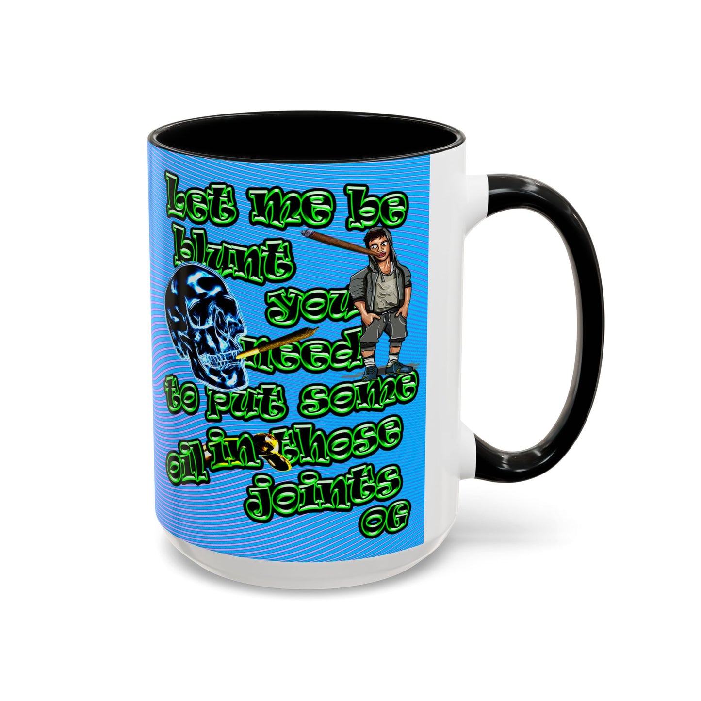 og - Accent Mug (light blue-purple wave)
