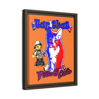tag that - framed canvas art (crusta)