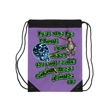 og - Drawstring Bag (light purple)