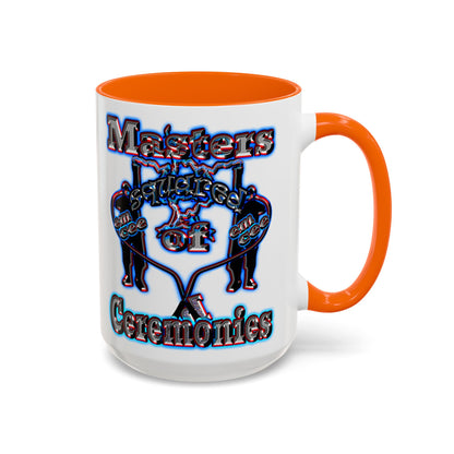 em cee squared - Accent Mug (white)