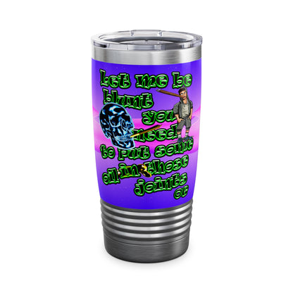 og - Ringneck Tumbler, 20oz (purple-pink wave)