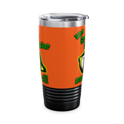 green monster - Ringneck Tumbler, 20oz (orange)