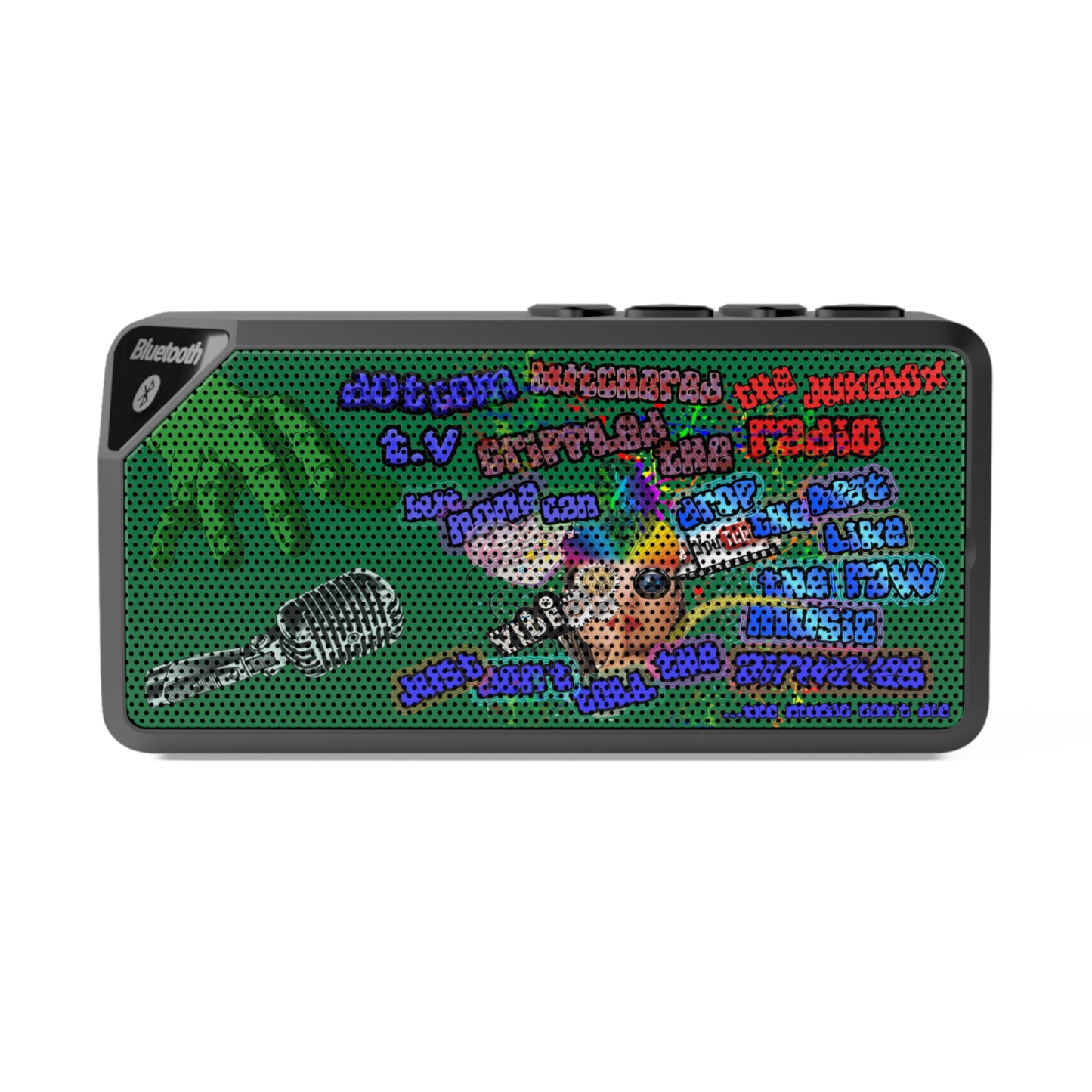 drop the beat - Jabba Bluetooth Speaker (dark green)