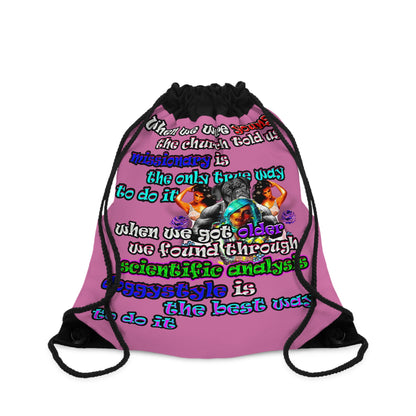 doggystyle - Drawstring Bag (light pink)
