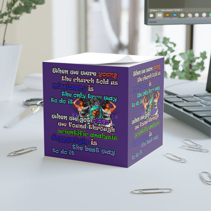 doggystyle - note cube (purple)