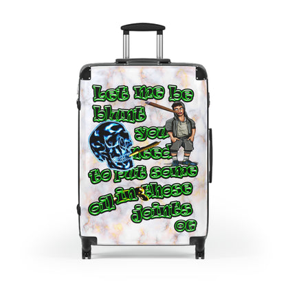 og - Suitcase (white marble)
