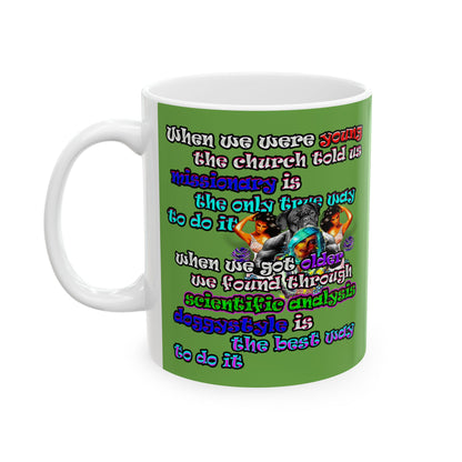 doggystyle - White Mug (green)