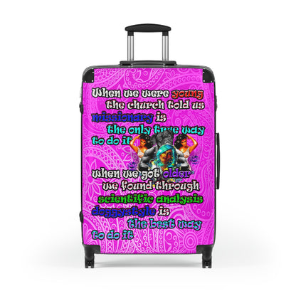 doggystyle - Suitcase (pink swirl)