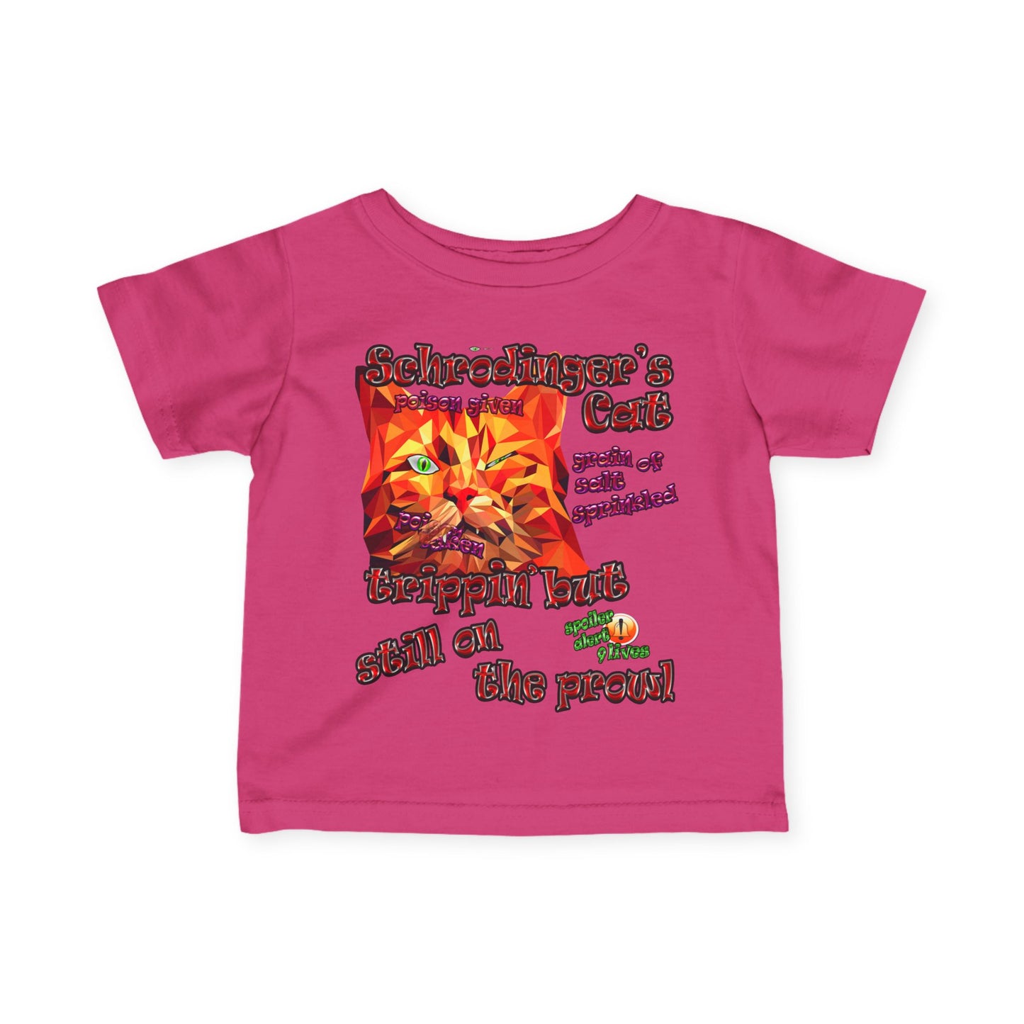 schrodinger's cat - Infant Fine Jersey Tee