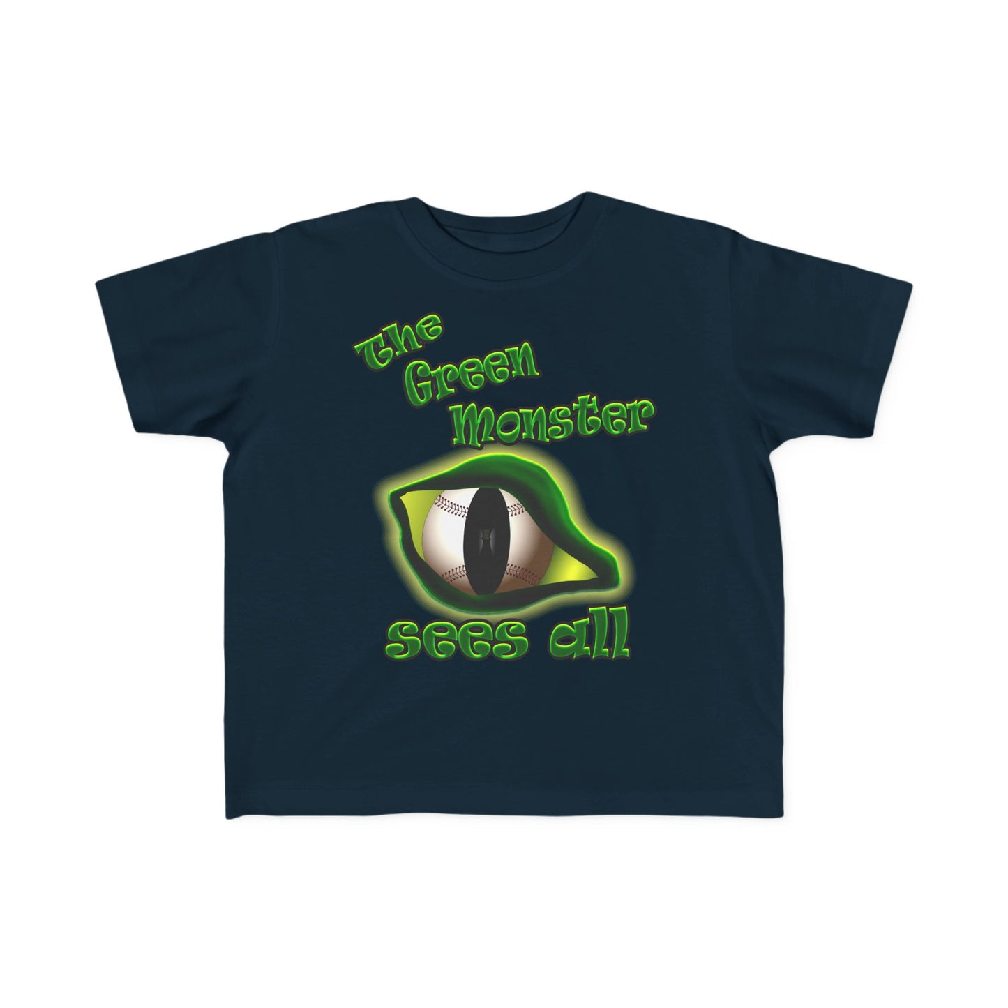 green monster - Toddler's Fine Jersey Tee
