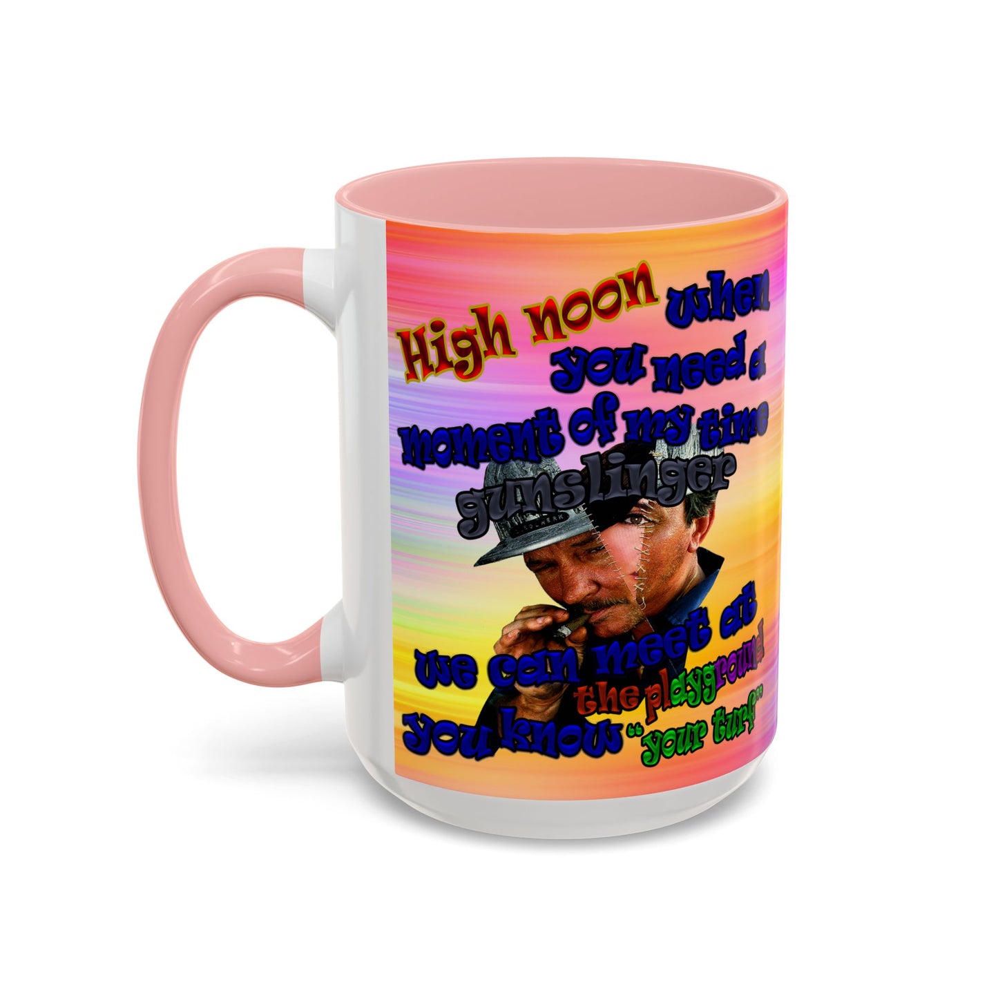 high noon - Accent Mug (color blur)