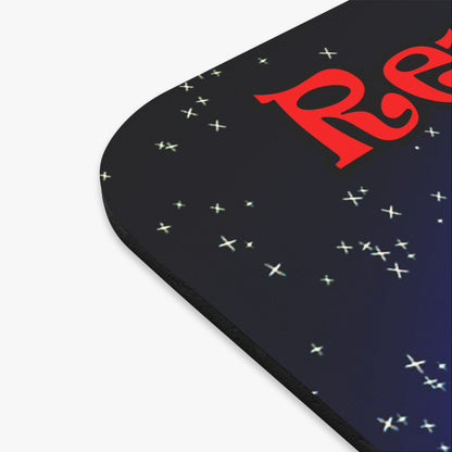 donkeys and elephants - Mouse Pad (Rectangle) ('snoops' background)