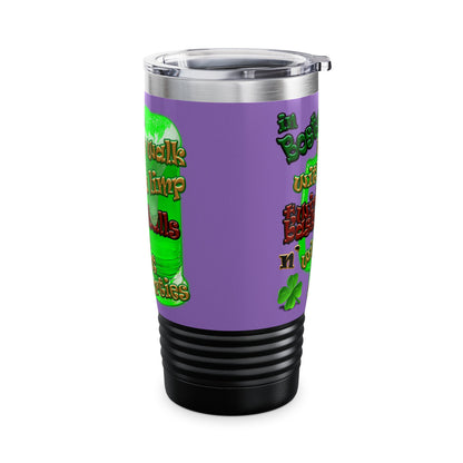 celtics logo - Ringneck Tumbler, 20oz (light purple)