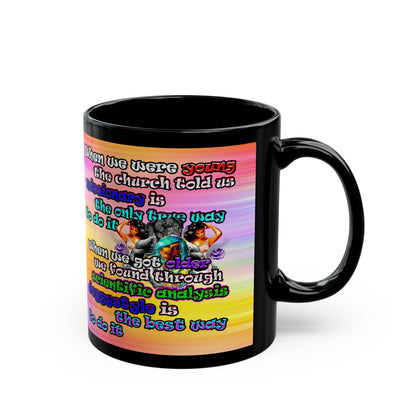 doggystyle - Black Mug (color blur)