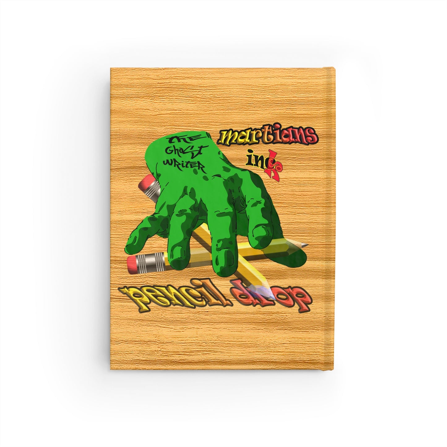 I don't care that your green - journal-lined (butterscotch wood finish)