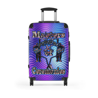 em cee squared - Suitcase (purple wave)