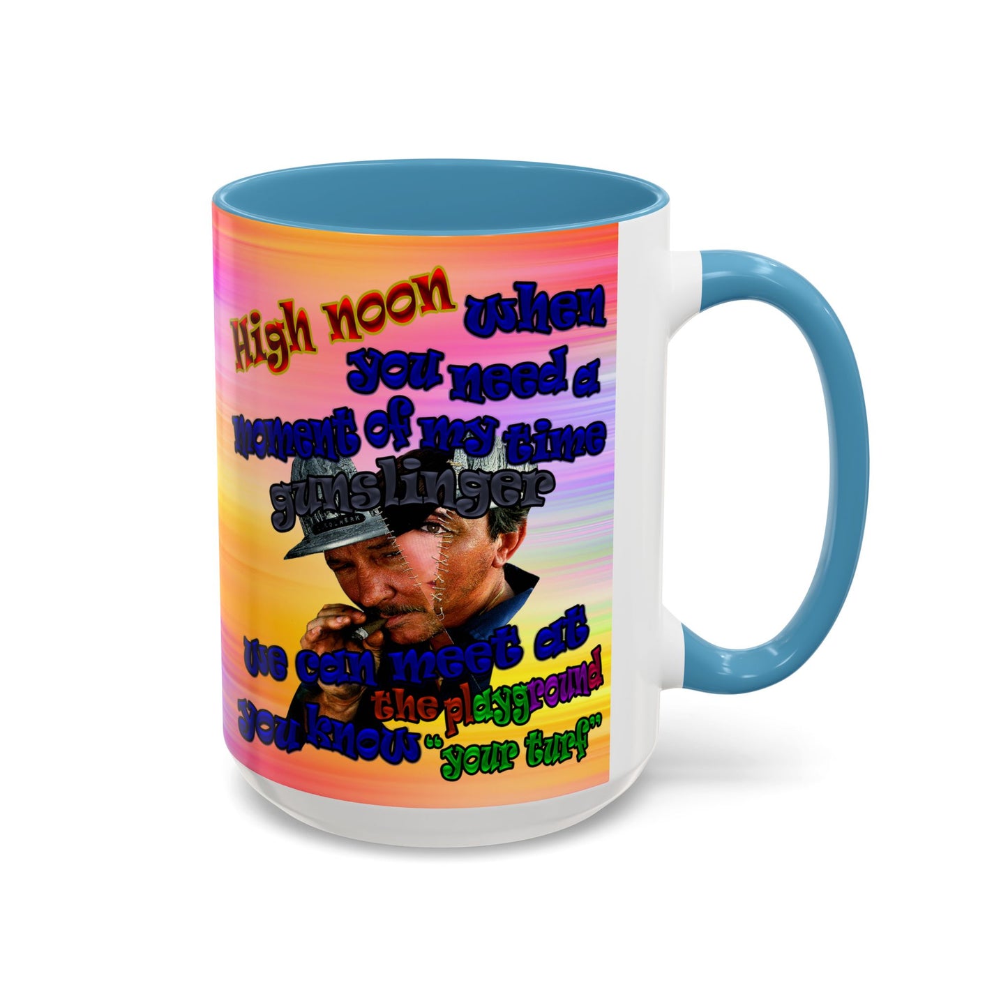 high noon - Accent Mug (color blur)