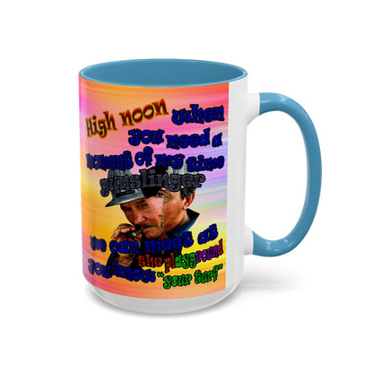 high noon - Accent Mug (color blur)