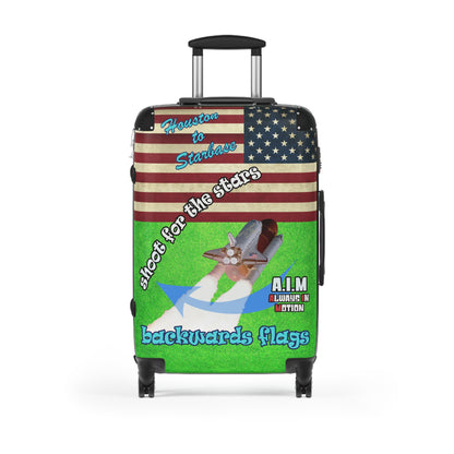shoot for the stars - Suitcase (green turf)