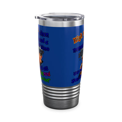 high noon - Ringneck Tumbler, 20oz (dark blue)
