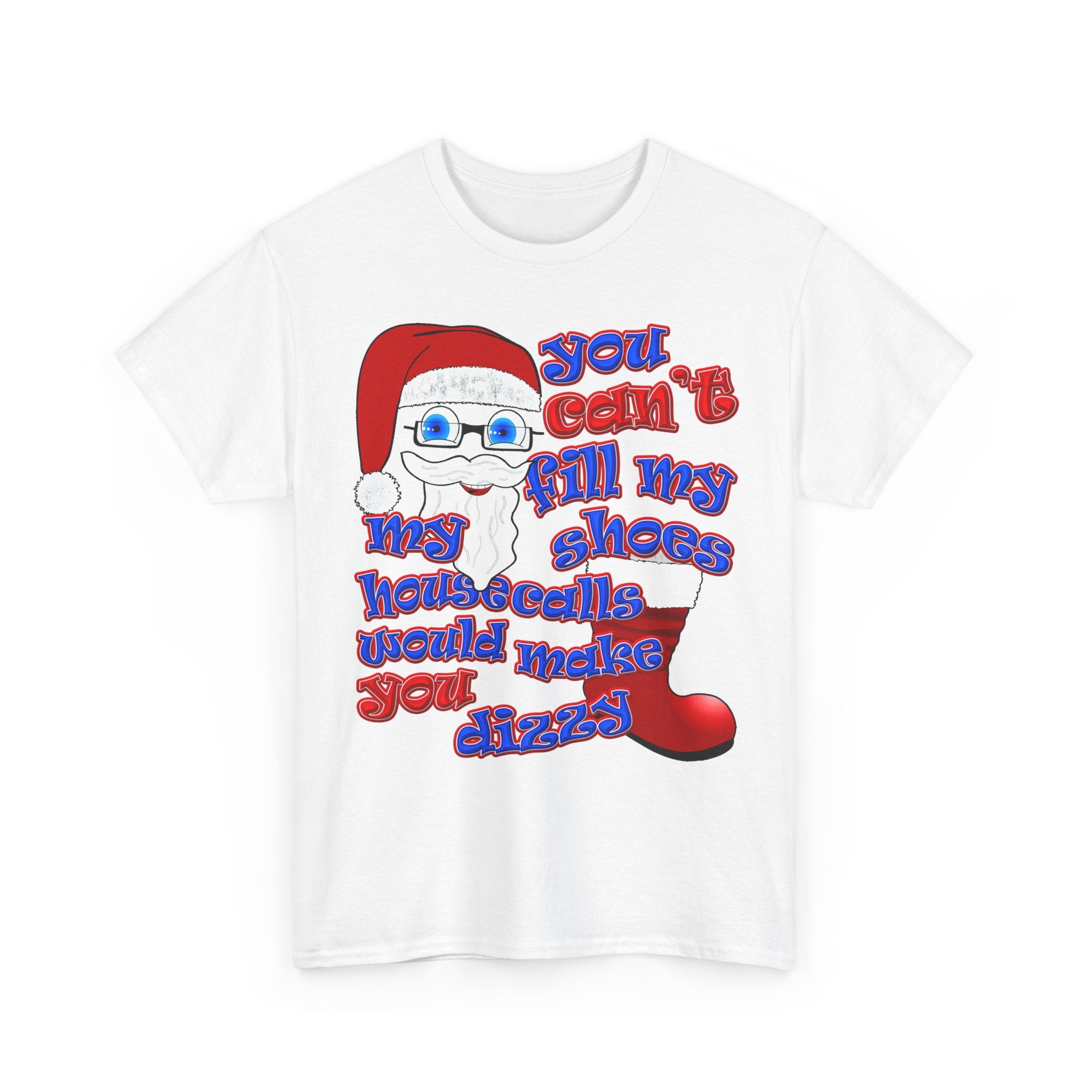 santa's shoes - Unisex Heavy Cotton Tee