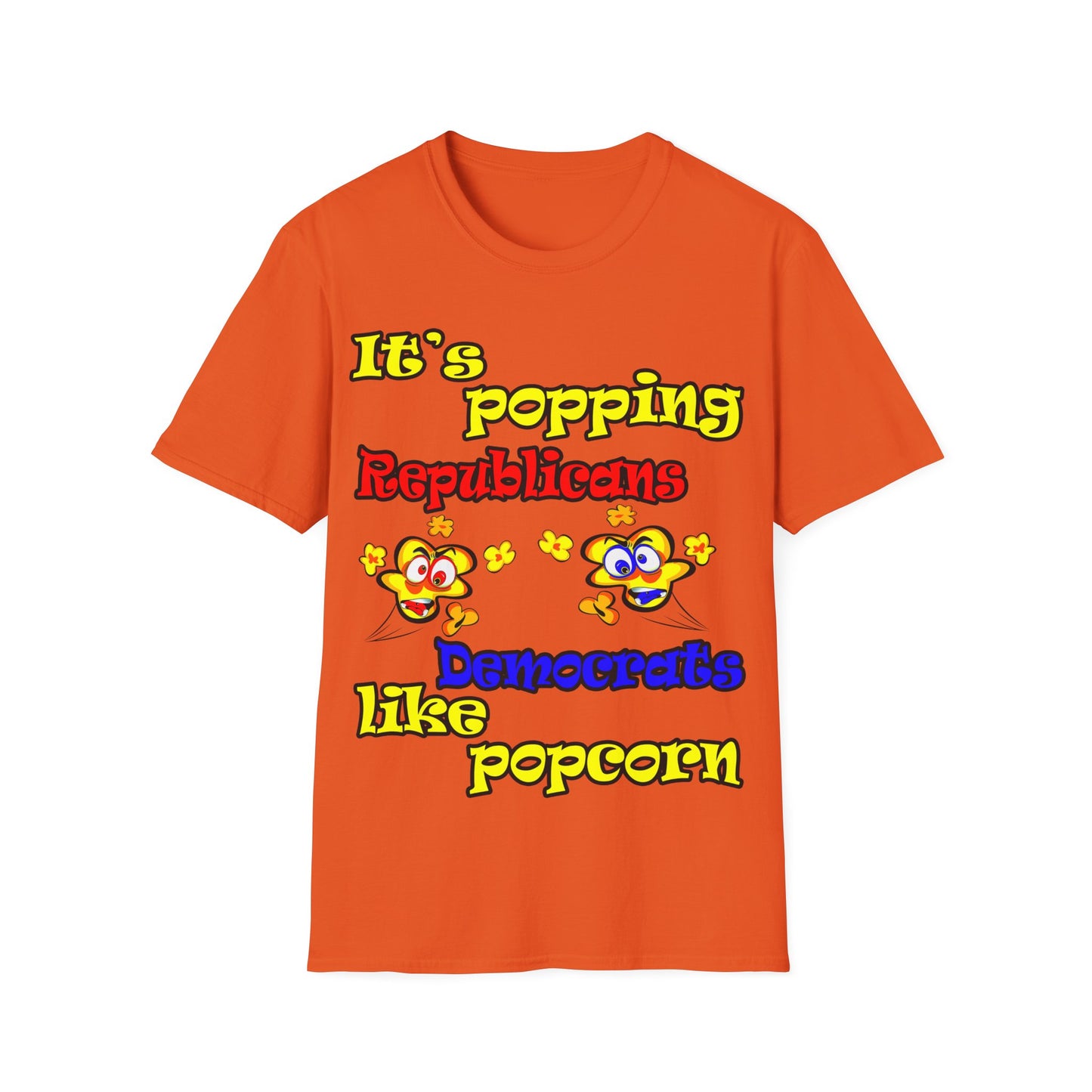 popping like popcorn - Unisex Softstyle T-Shirt