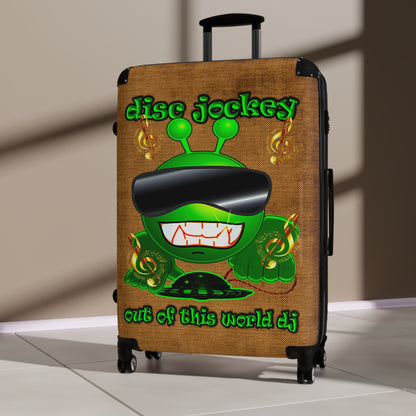 disc jockey - Suitcase (brown papyrus)