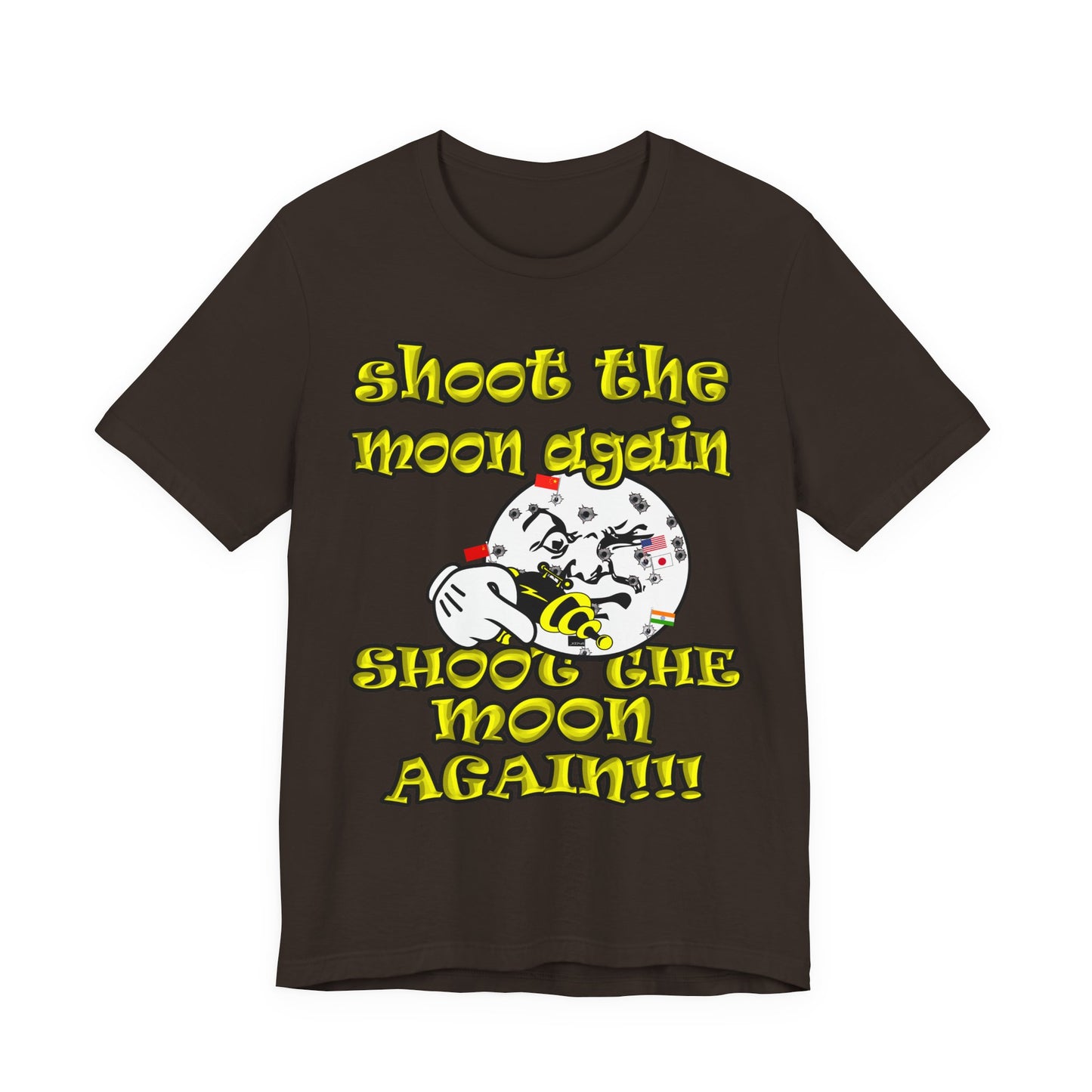 shoot the moon again - Unisex Jersey Short Sleeve Tee