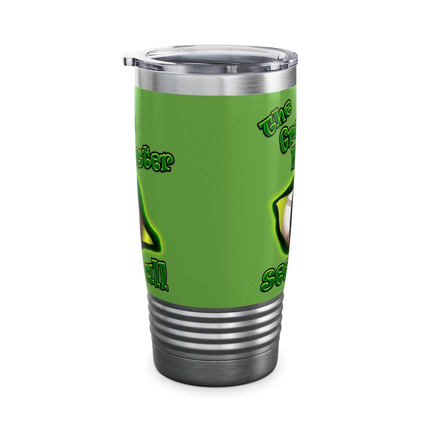 green monster - Ringneck Tumbler, 20oz (green)