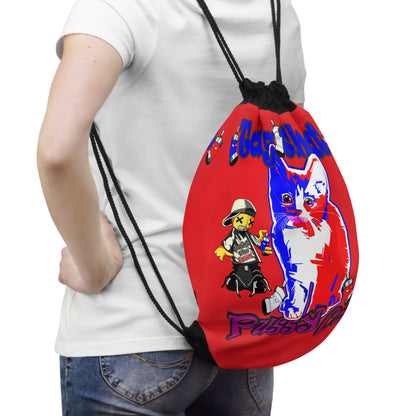 tag that - Drawstring Bag (red)