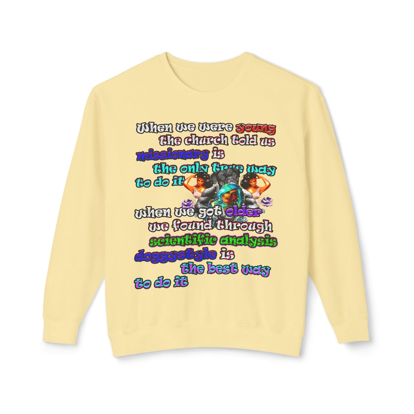 doggystyle - Unisex Lightweight Crewneck Sweatshirt