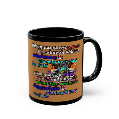 doggystyle - Black Mug (light brown)