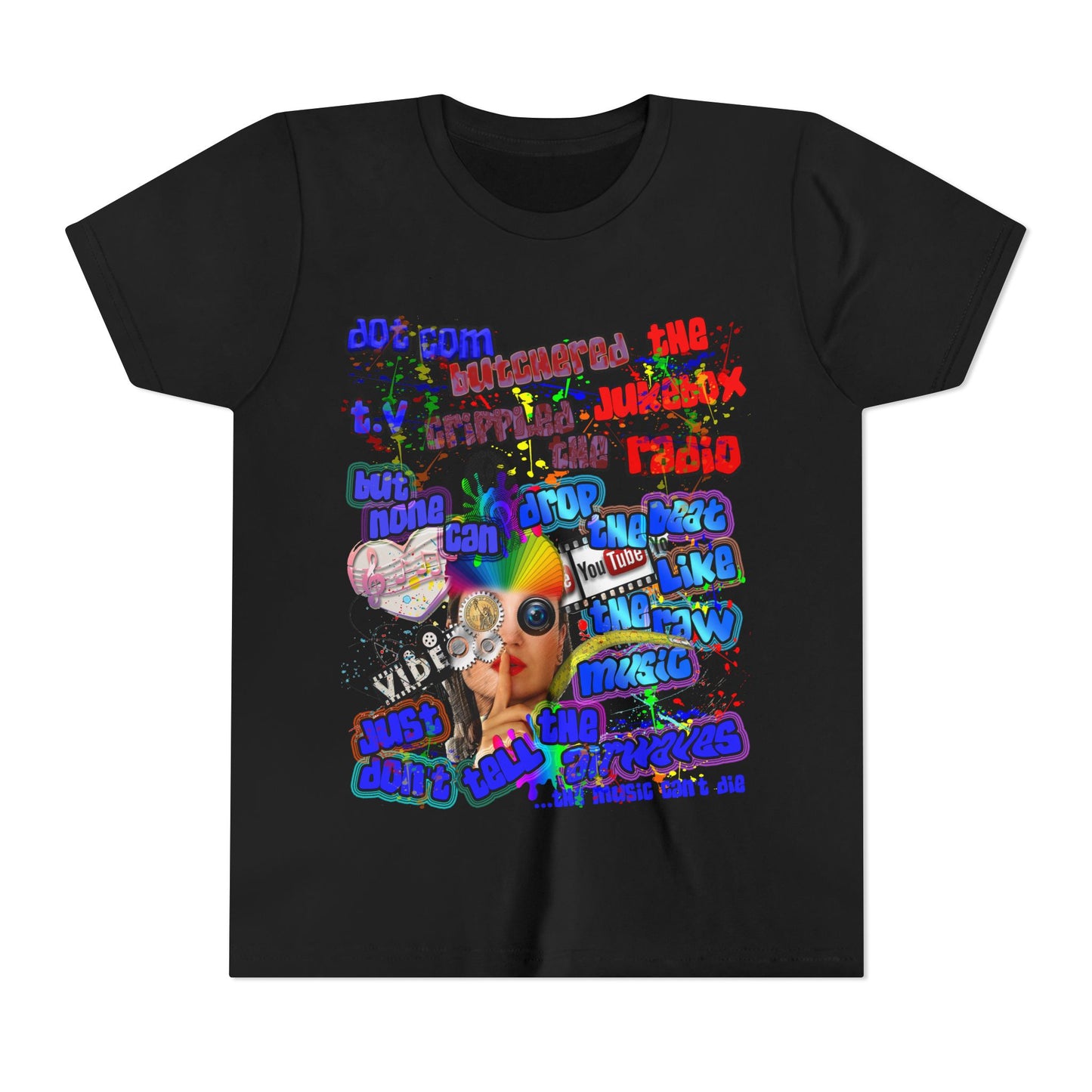 drop the beat - Youth Short Sleeve Tee
